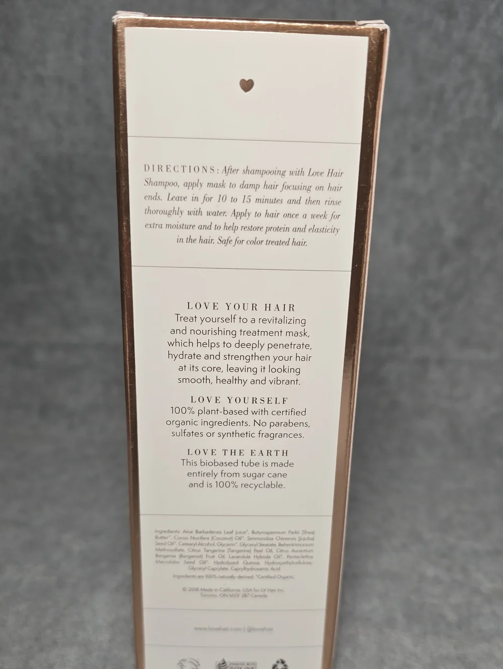 Love Hair Nourishing Oil